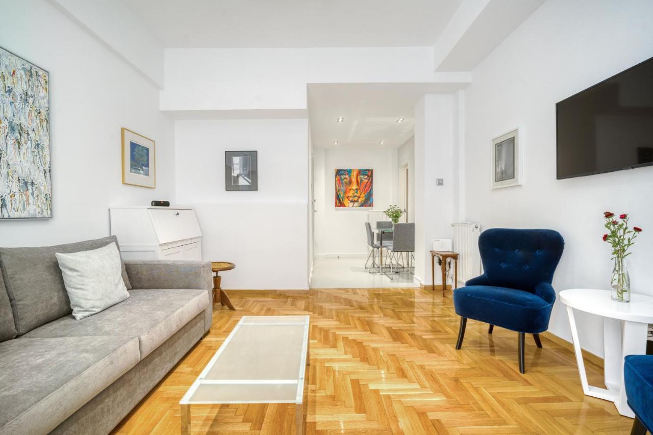 Elegant Light Two Bedroom Apartment In City Center Athen Eksteriør billede