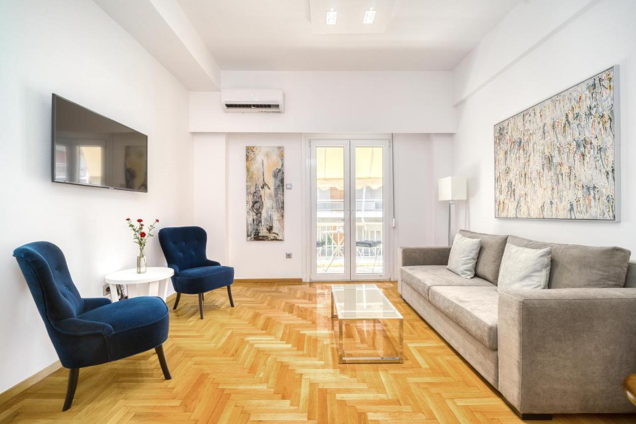 Elegant Light Two Bedroom Apartment In City Center Athen Eksteriør billede